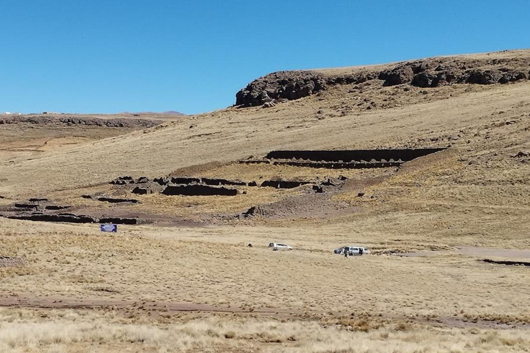 Puno: Fietstocht van een halve dag Chullpas Cutimbo + gids Engels/Spaans