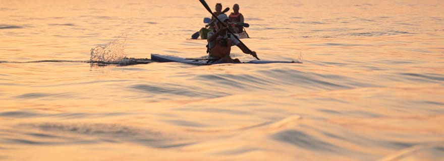 Cavtat : excursion guidée en kayak de mer au coucher du soleil