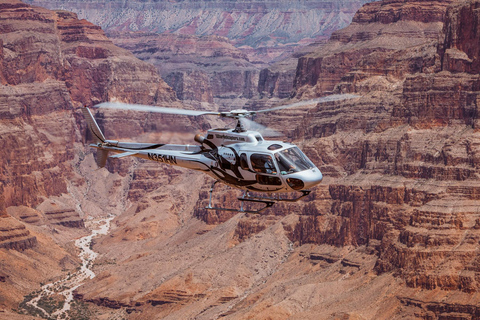 Depuis Las Vegas : Circuit en hélicoptère sur la rive ouest du Grand CanyonSpécial lève-tôt à 7h du matin