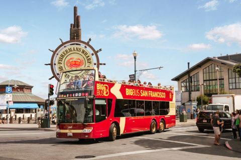 San Francisco: Billett til Big Bus hopp på hopp av-buss