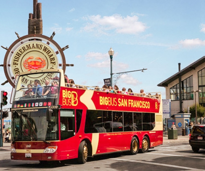 San Francisco: Big Bus Hop-On Hop-Off Sightseeing Tour
