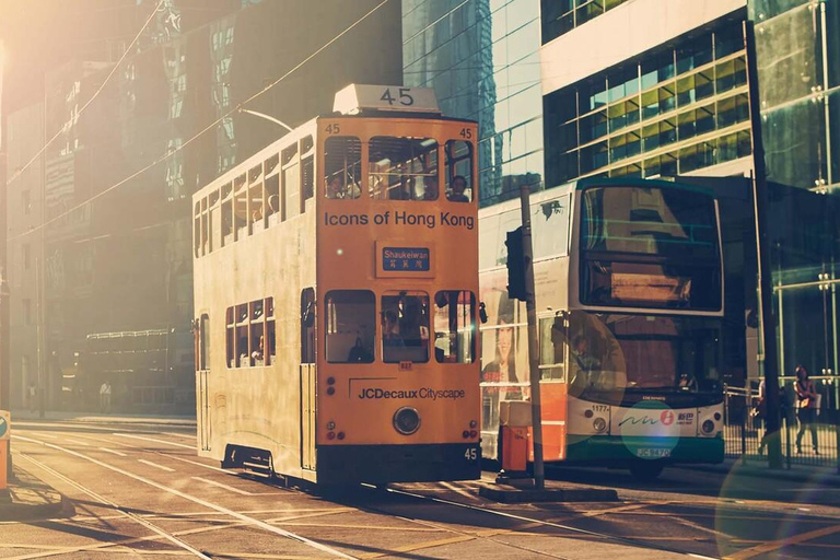 Hong Kong: Night Walking Tour, Tram Ride, & Victoria Peak