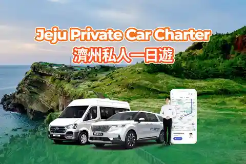Jeju: Aluguel de carro particular por um dia