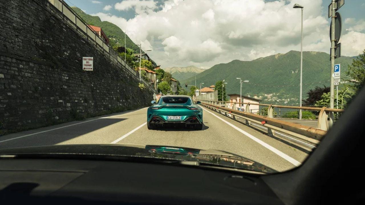 Comer See: Supercar-Tour mit Aperitif