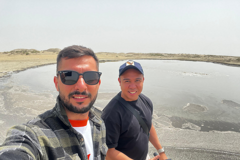 From Baku: Gobustan UNESCO Site & Mud Volcanoes Day Trip GROUP Gobustan & Mud Volcanoes