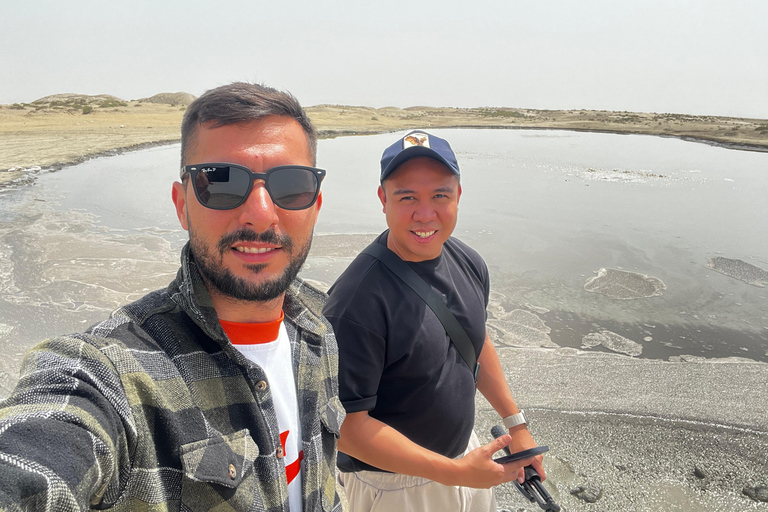From Baku: Gobustan UNESCO Site & Mud Volcanoes Day Trip GROUP Gobustan & Mud Volcanoes