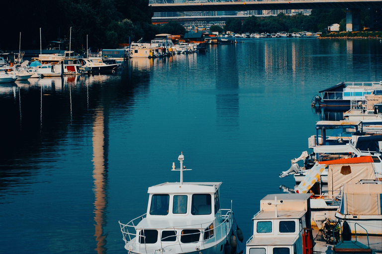Belgrade: Special Sava and Danube River Cruise with Drinks Belgrade: Sunset Sava and Danube River Cruise with Drinks
