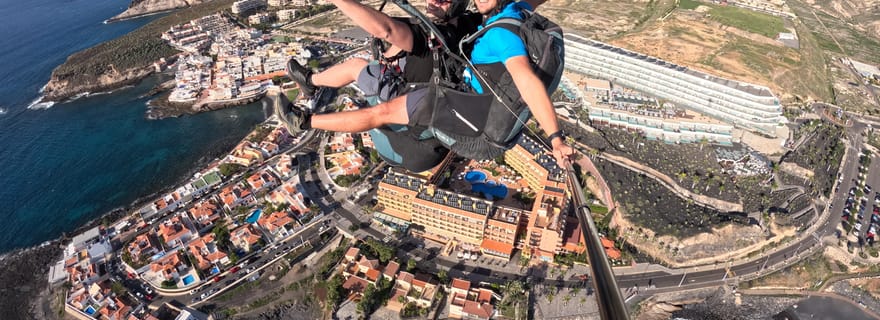 Tenerife : vol en parapente longue durée ! Transfert inclus.