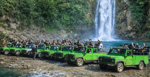 Antalya: Jeep Safari with Ucansu Waterfalls Incl. Lunch