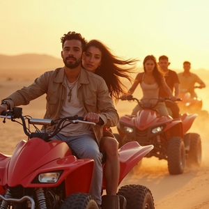 Hurghada: Desert Quad Bike and Buggy Adventure with BBQ