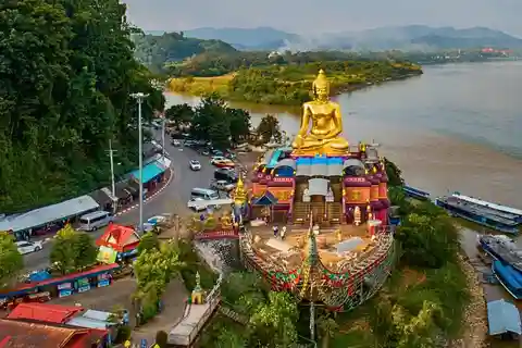 Chiang Mai: Chiang Rai-templer, Det gylne triangel og båttur