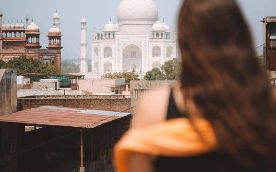 Von Delhi aus: Private Taj Mahal Tour mit dem Super-Schnellzug