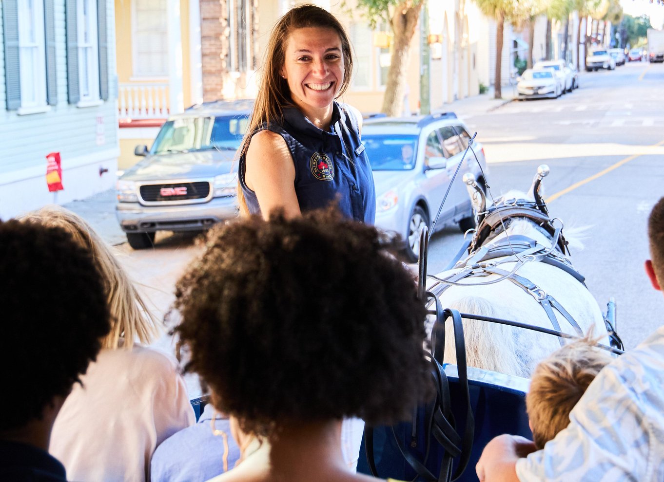 Charleston: Hestevognstur i centrum