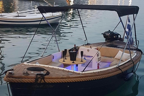 Champagne Zonsondergang met Schipper twee uur varen