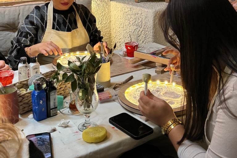 Antalya: Illuminated Moon Decor Workshop Relief & LED Light