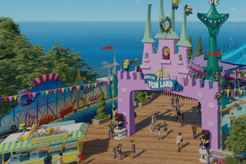 Side Nickelodeon Park Ticket The Land of Legends Night Show Ticket & Transfer