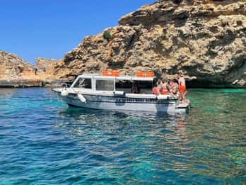 Comino: Private Boat Trips, Swimming stops and Caves Tours