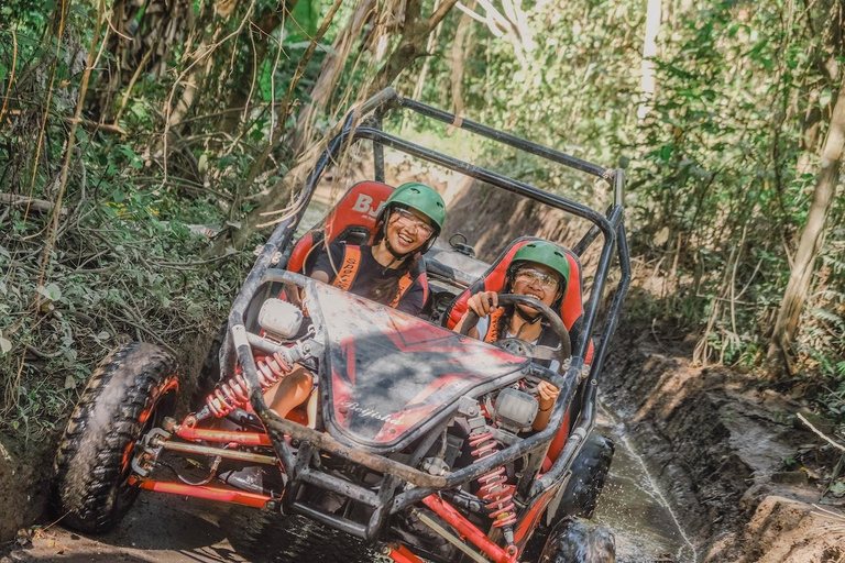 Ubud: 5-Terrain Buggy Adventure with Cave, River & Lunch Single Buggy: 1 Person per Buggy