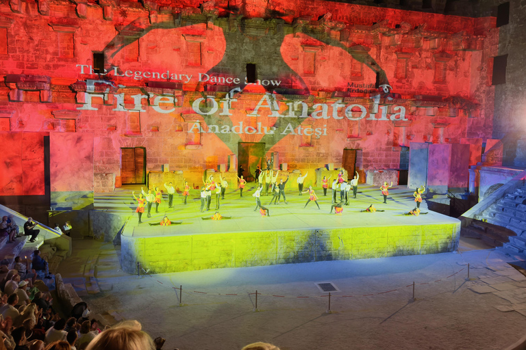 Spectacle de danse Fire of Anatolia à l'Ancien Aspendos