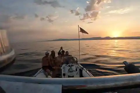 Salou: Sunset on Boat