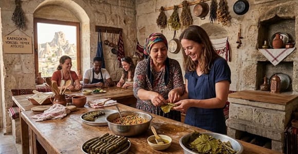 Cappadocia: Highlights, Underground City & Cooking Class