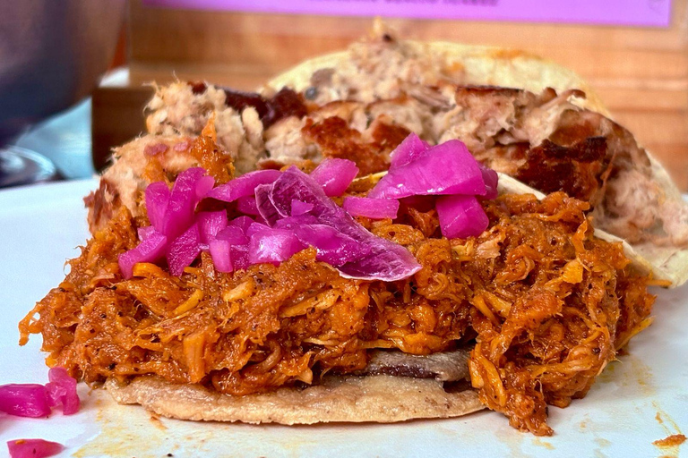 Mexico : visite guidée des tacos avec dégustations et visites de lieux recommandés par le Guide MichelinMexico : visite guidée des meilleurs tacos de la ville avec dégustation