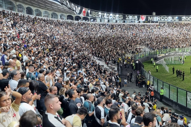 Rio de Janeiro: Soccer Day at Vasco da Gama Stadium. Rio de Janeiro: Soccer day at Vasco da Gama stadium.