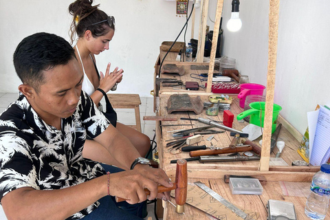 Bali: Hands-On Making Silver Jewelry in Kuta and UluwatuMEETING POINT IN LEGIAN (KUTA SILVER MAKING CLASS)