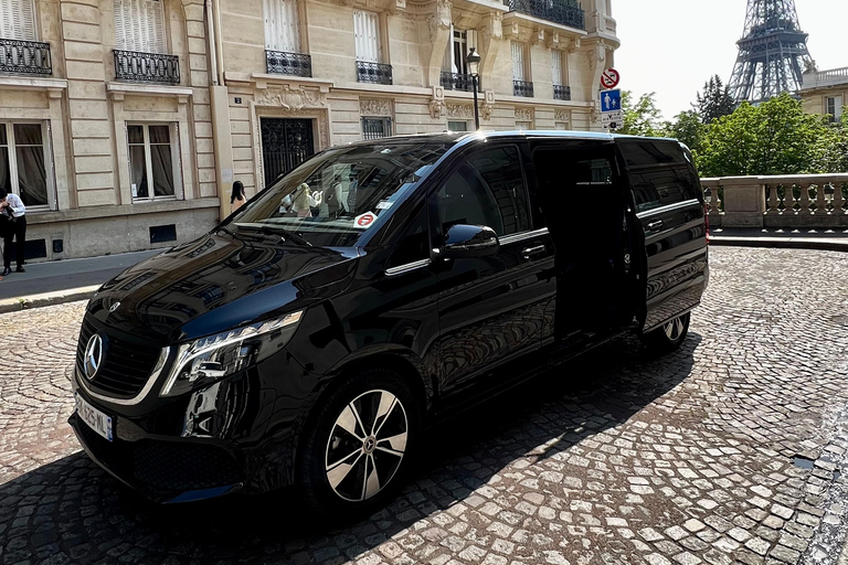 Paris: Luxury Mercedes Transfer to Caen Paris to Caen