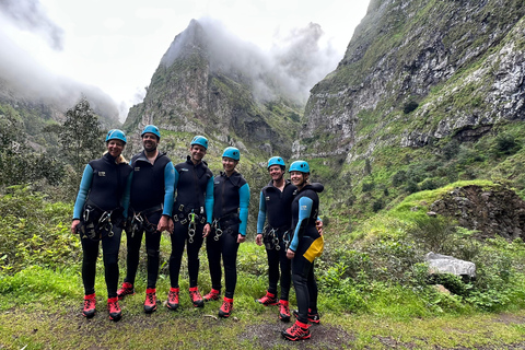 Madeira Canyoning Level 2 – Waterfalls & Rappels Adventure Madeira Canyoning Level 2 – No transfer