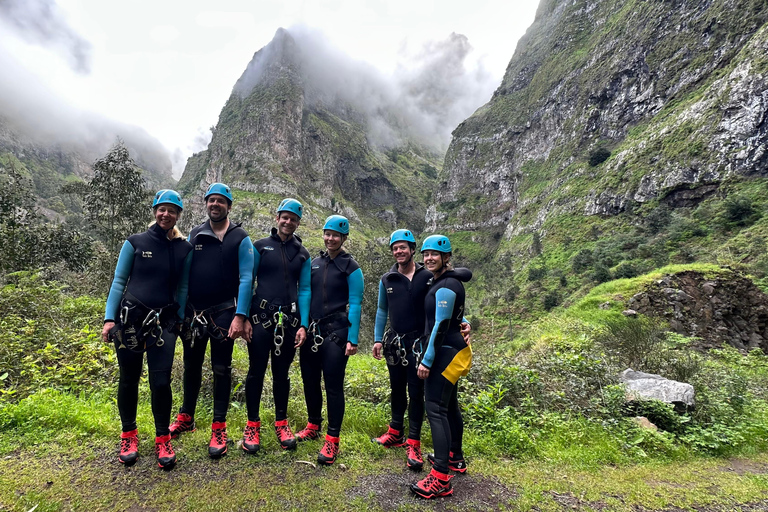 Madeira Canyoning Level 2 – Waterfalls & Rappels Adventure Madeira Canyoning Level 2 – No transfer