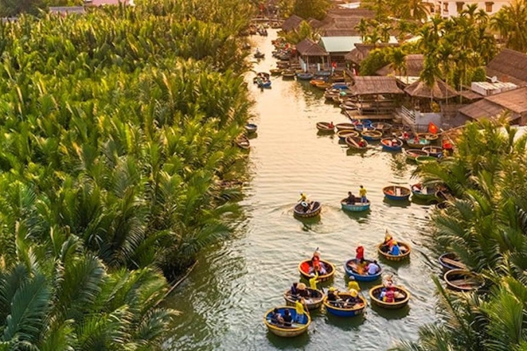 Excursión en barco con cestas de bambú Cam Thanh desde Hoi AnExcursión en barco con cestas de bambú