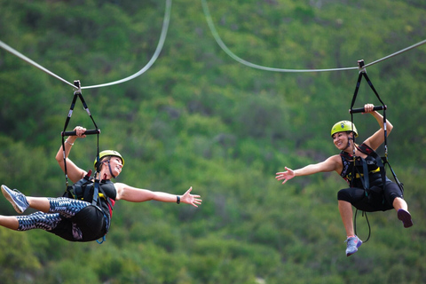 From Antalya: Rafting, Quad, Buggy, Jeep Safari & Zipline Combo II – Rafting + 1: Zipline, Buggy, ATV, Jeep Safari
