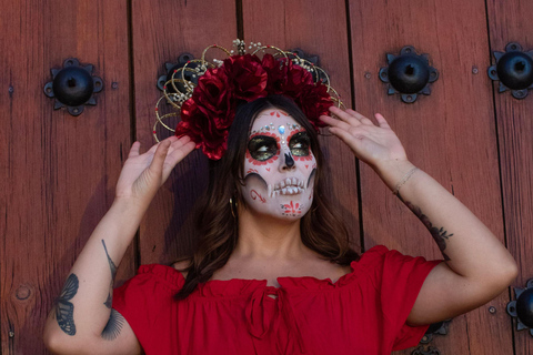 Oaxaca: Día de Muertos — Catrina makeup, outfit & photoshoot