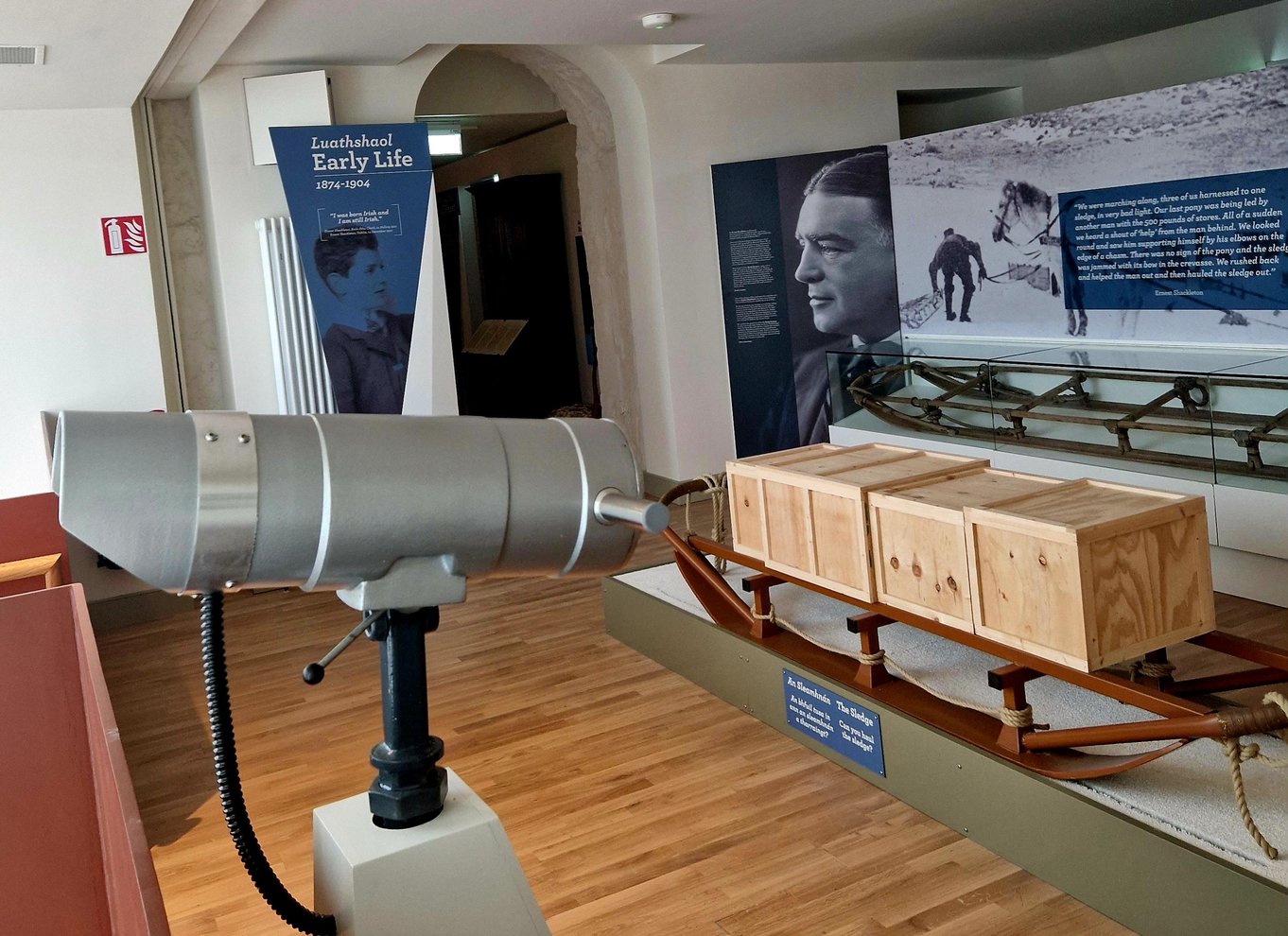 County Kildare: Entrébillet til Shackleton-oplevelsen