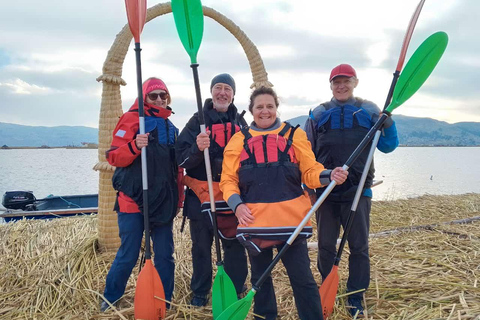 Puno - Floating Island of the Uros by kayak