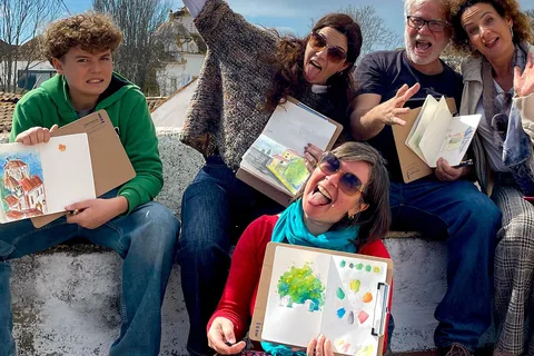 Faro: SKETCHWALK in the Old Town