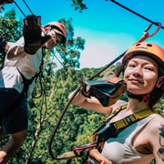 Samui Zipline Fly & Fun Tree Bridge Jungle Cafe & Waterfall Samui Zipline Fly & Fun Tree Bridge Jungle Cafe & Waterfall
