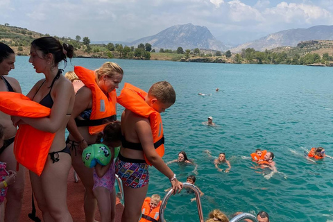 Côté : Croisière en catamaran électrique, cascade, Seleukia, mosquée