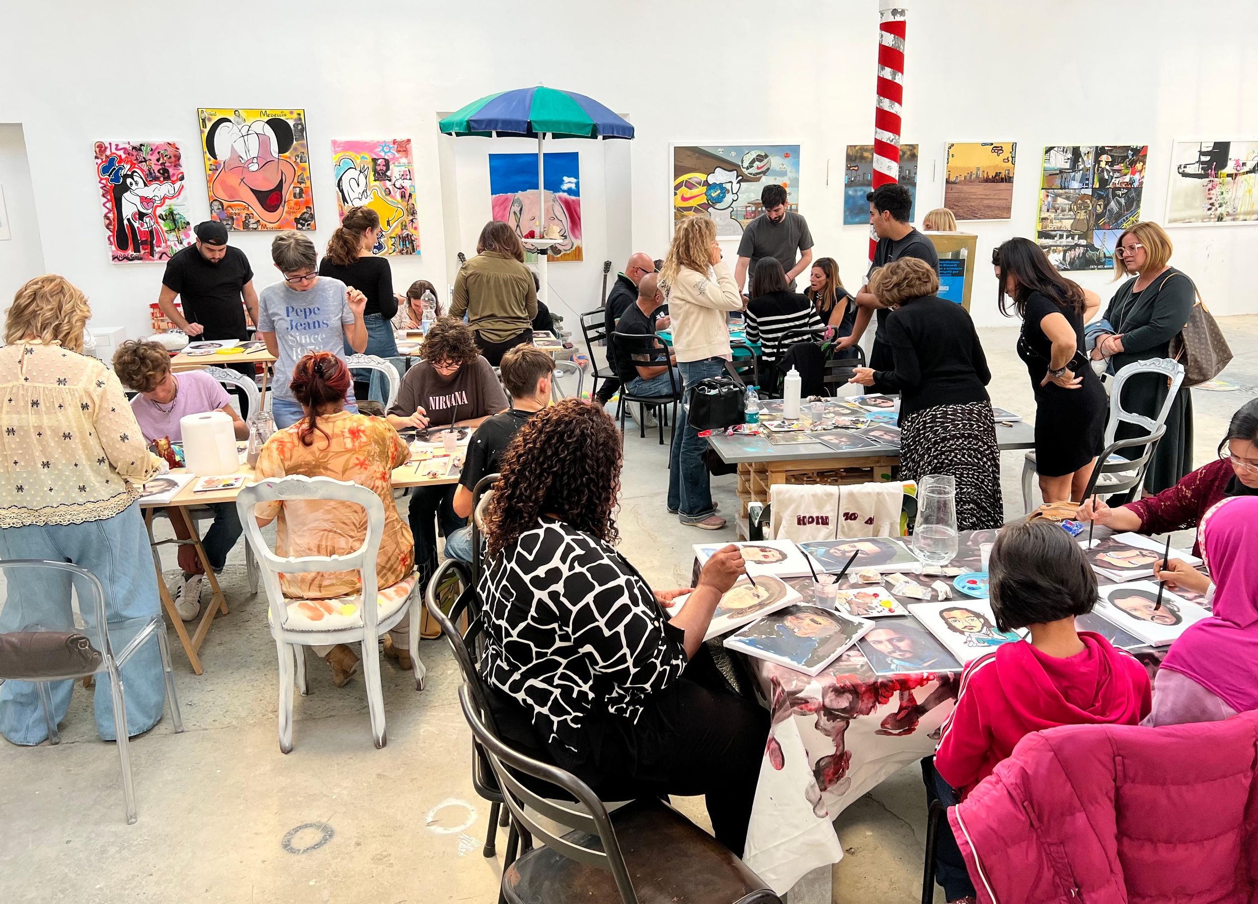 Prato: Entdecke Chinatown und male in einem echten Künstleratelier mit Aperitif