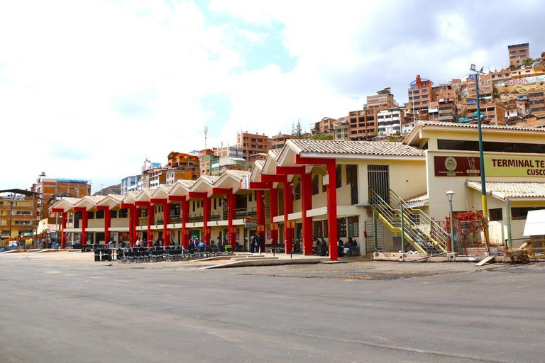 From Cusco : Transfer to the bus terminal