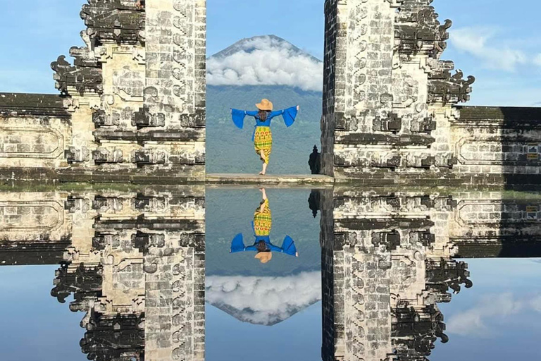 The Oldest Village Temple in Bali & Learn How to Make Canang Sukawati Temple, Tirta Empul, Rice terrace, Abian Kusma Sari