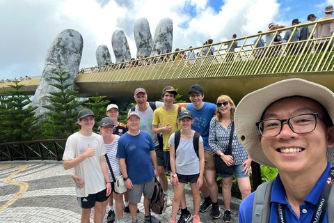 Ba Na Hills - Ponte Dourada Pequeno grupo saindo de Danang/Hoi AnDe Da Nang/Hoi An: Pequeno grupo na Ponte Dourada de Ba Na Hills