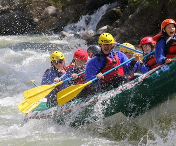 Gallatin Gateway: Rafting Trip on the Gallatin River (I-III)