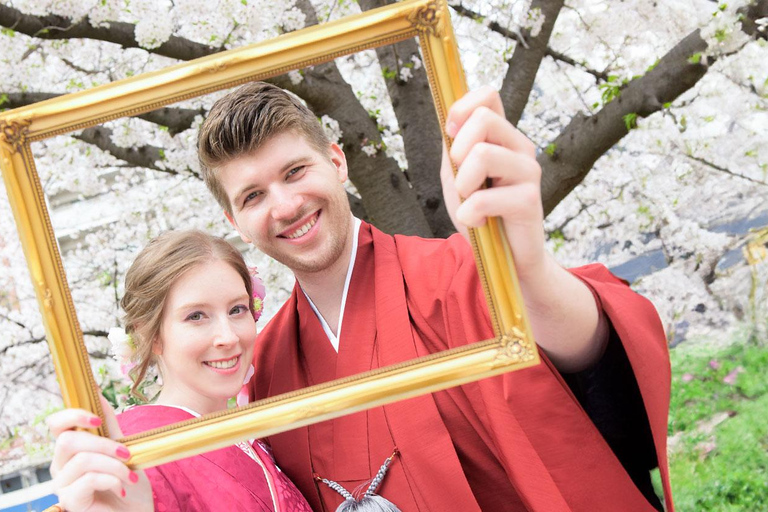 Sesión fotográfica con kimonoFotografía de interior en kimono