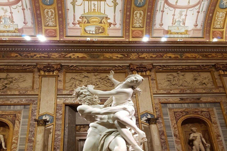 Rome: Galleria Borghese Tickets Fast-Track Entry Audio Tour Borghese Gallery Entry Tickets with Audio Guide