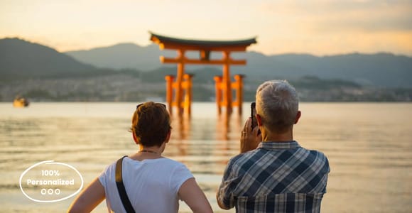 Hiroshima nach Miyajima: Private, individuell gestaltete Tour mit Fährfahrt