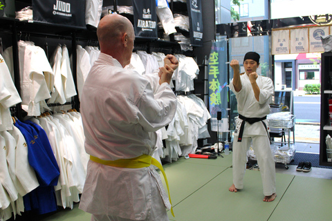 Tokyo: Karate Experience with Former All-Japan Champion PRIVATE Karate Session with Karate Gi(uniform)
