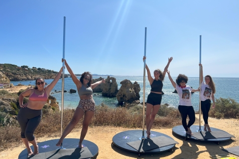 Algarve: Taniec na rurze z widokiem na ocean i Prosecco