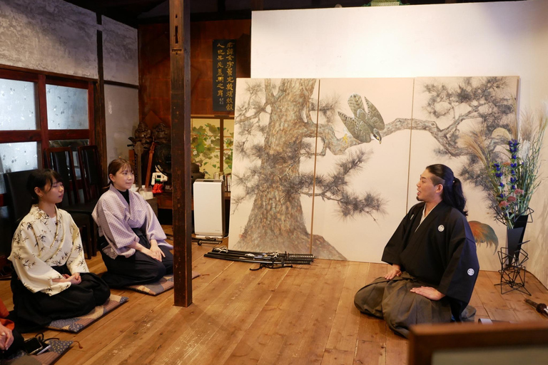 Tokyo: Authentic Samurai Experience, at a antique house